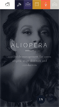 Mobile Screenshot of aliopera.com